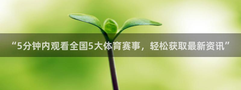 “5分钟内观看全国5大体育赛事，轻松获取最新资讯”