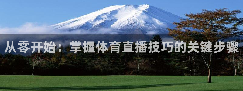 从零开始：掌握体育直播技巧的关键步骤